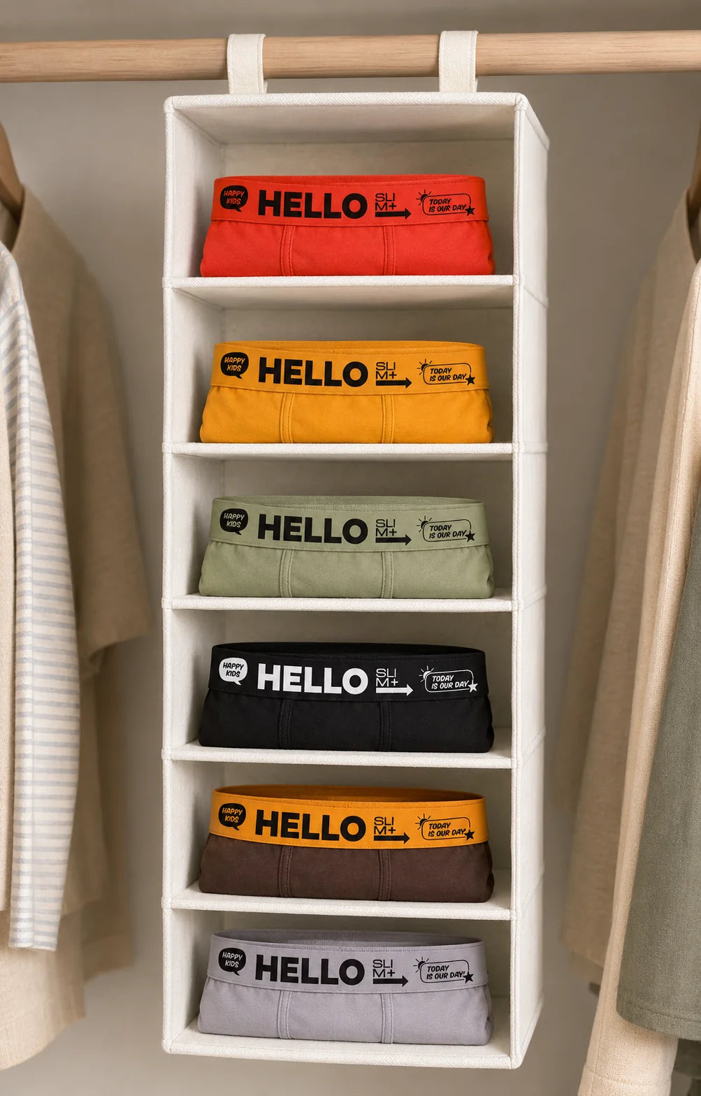 Hello Slim Kids — 6 renk 6 gün