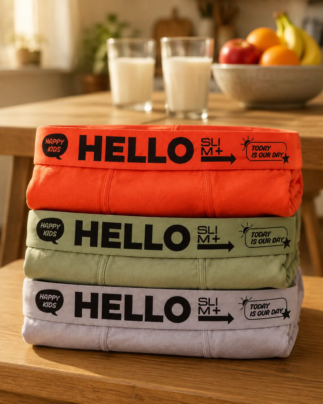 Hello Slim Kids — okul sabahı hazır