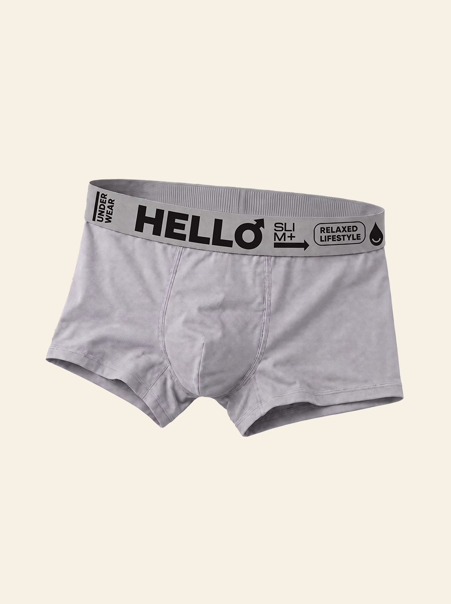 Hello Slim Underwear | Premium 6'lı Erkek Boxer Seti