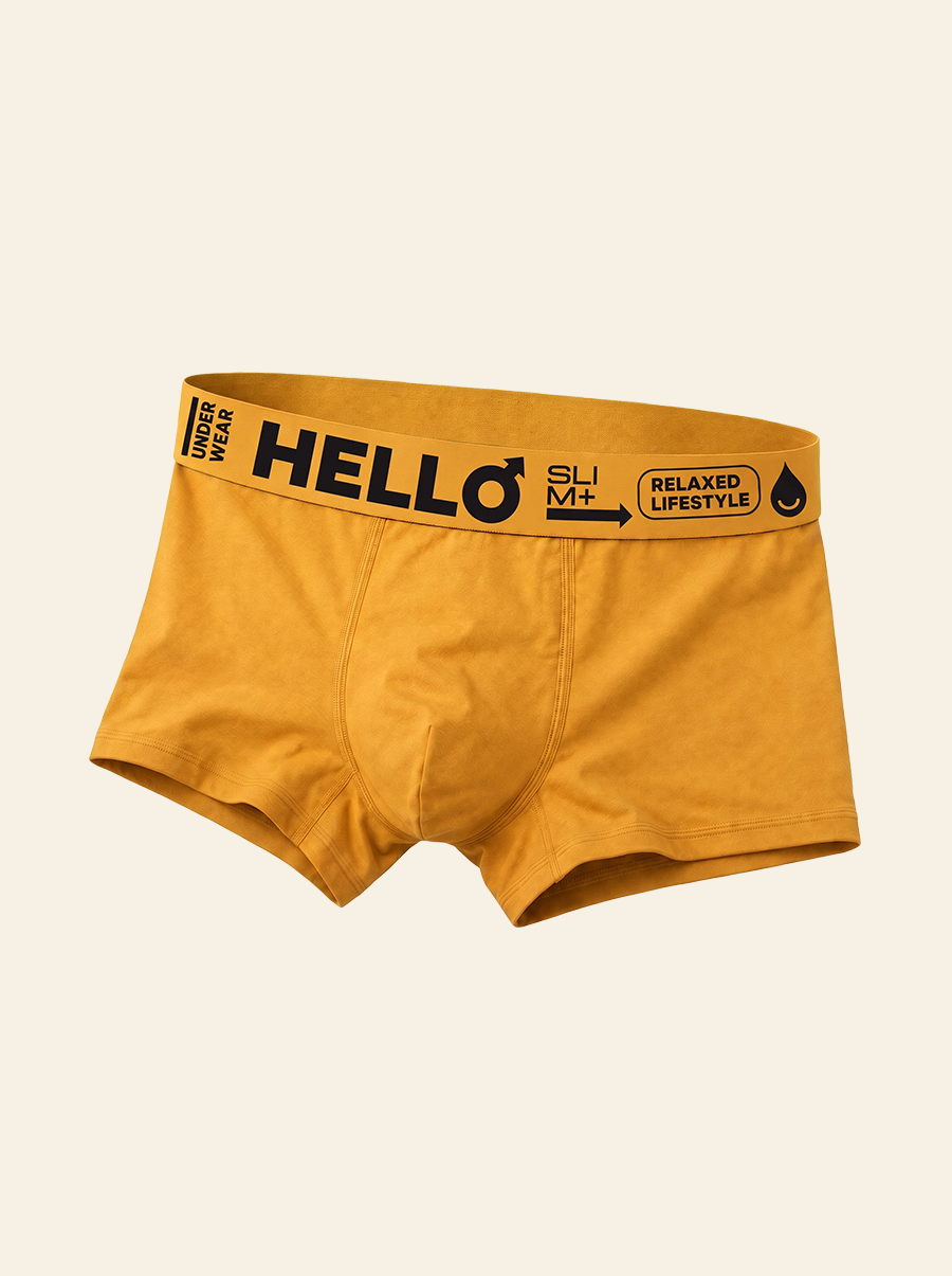 Hello Slim Underwear | Premium 6'lı Erkek Boxer Seti