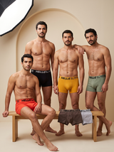 Hello Slim Underwear | Premium 6'lı Erkek Boxer Seti