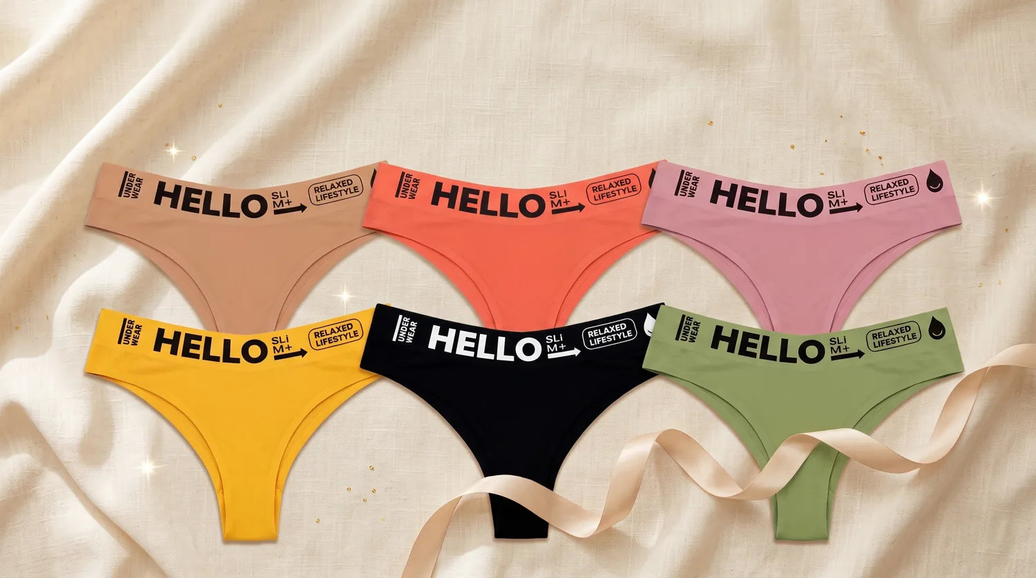 Hello Slim kadın cheeky kutu içi düzeni