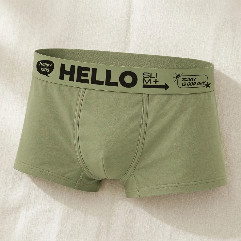 Adaçayı Yeşili çocuk boxer