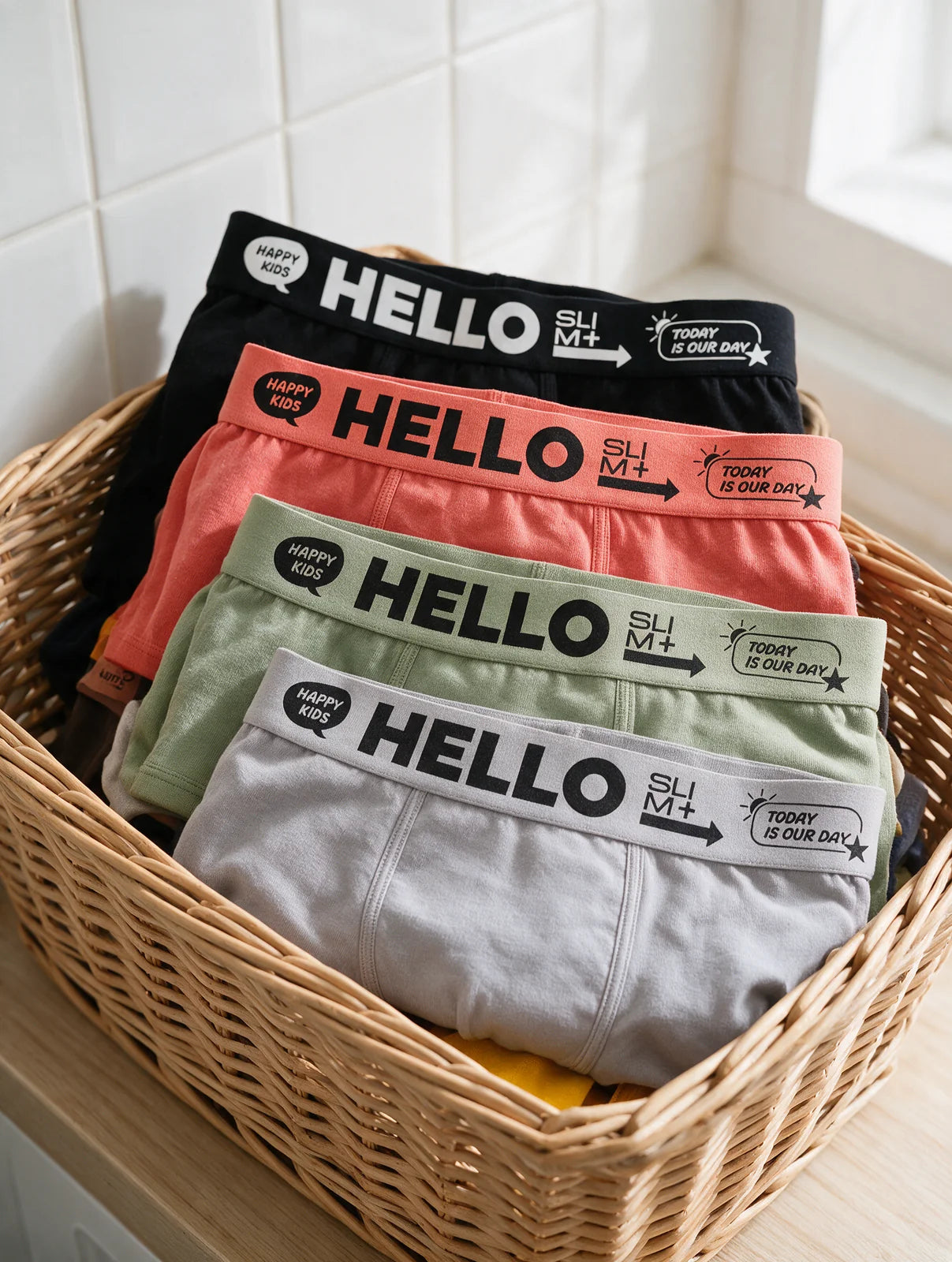 Hello Slim Kids — yıkamaya dayanıklı